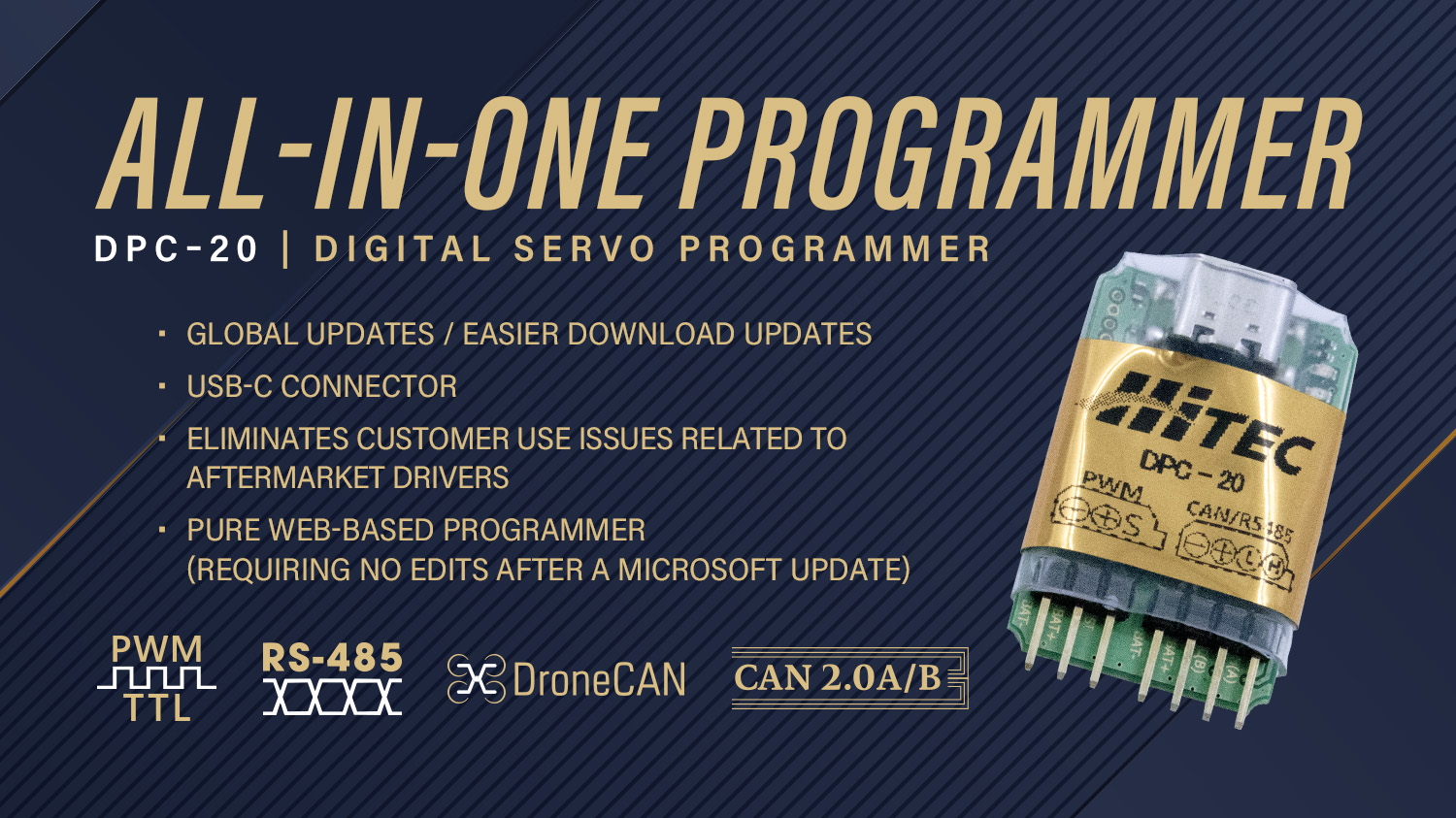 DPC-20 Digital Servo Programmer - Software Instructions
